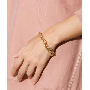ブレスレット EO anchor and link chain bracelet