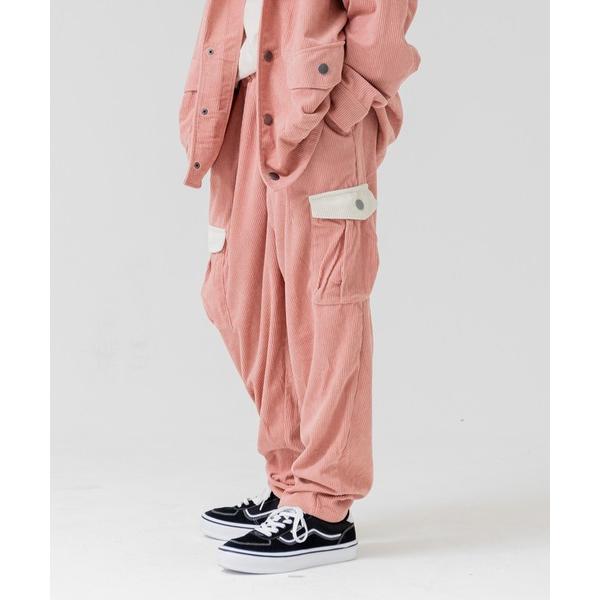 パンツ 「@r.y.623」コラボ企画 コーデュロイ カーゴパンツ キッズ 子供服 男の子 女の子