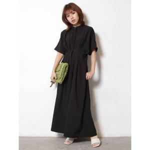 「COTORICA」 半袖ワンピース MEDIUM ブラック WOMEN｜zozo