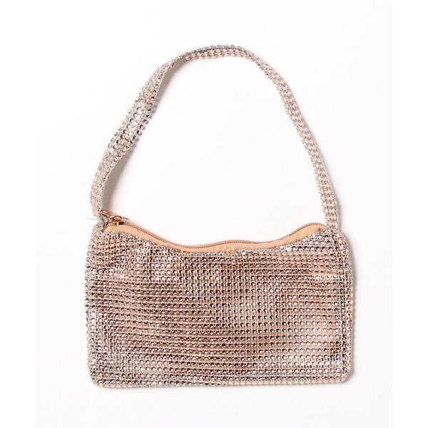 ハンドバッグ 「HIKA」ラインストーンハンドバッグ