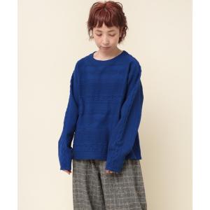 ニット セーター Stylevoice for xxx ニット セーター ショートフェザー