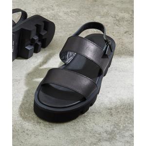 UNITED TOKYO¥27,500 シュリンクレザーコンバットソールサンダル UNITED TOKYO¥27,500 シュリンクレザーコンバットソールサンダル