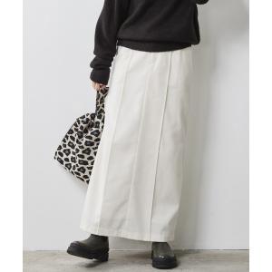 レディース スカート 大きいサイズ フラノストレートラインマキシスカート シックスタイル｜zozo