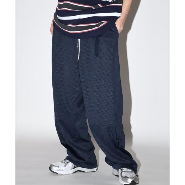 パンツ オーバーサイズ ルーズパンツ（ユニセックス）Technical mesh over trou...