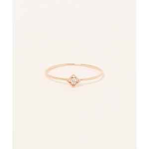 【新品】con affetto K18 ダイヤモンド リング con affetto(ファッション) 指輪 リング K18ダイヤリング