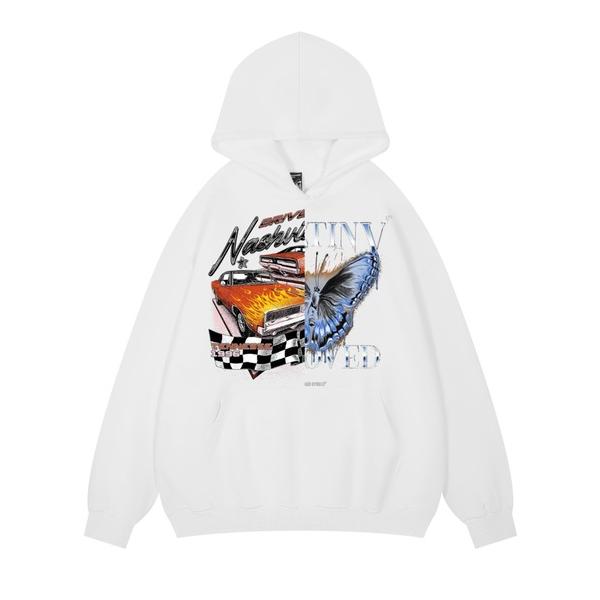 パーカー A&apos;GEM/9 × .kom「MIUI-T/ミウイット」カー＆バタフライデザイン プルオー...