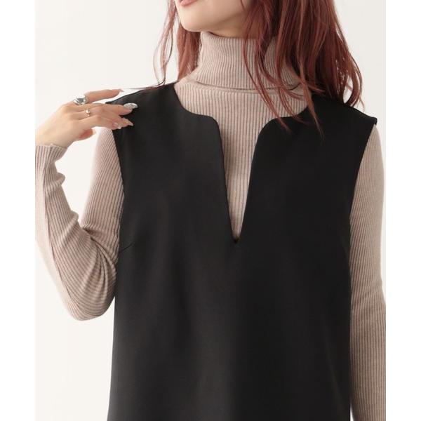 ジャンパースカート スキッパーロングジャンパースカート