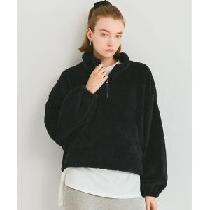 ブルゾン アウター 「WEB限定」ボアハーフジッ...の商品画像