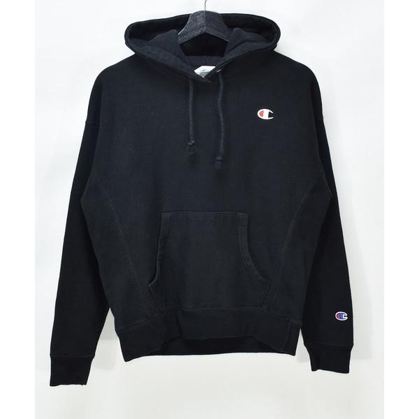 パーカー 「ヴィンテージ古着」Y2K Champion / チャンピオン リバースウィーブ ロゴ刺繍...