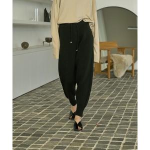 パンツ KNIT JOGGER PANTS レディース