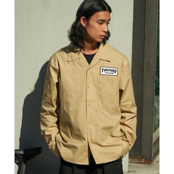 シャツ CLASSIC WAPPEN WORK SHIRTS/スラッシャーワッペン付き長袖シャツ  ...