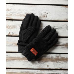 手袋 「UNIVERSAL OVERALL/ユニバーサルオーバーオール」ボアＸコーデュロイグローブ/手袋 レディース メンズ