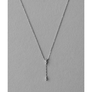 ete ネックレス K10YG レイヤー セミロング ラリエット