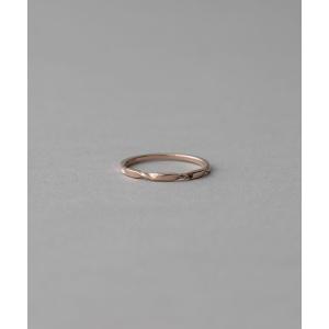 ete リング　指輪　3点セット　レイヤード ete エテ リング 指輪 レイヤード K10YG メッシュ 3連 国内発送 (指輪