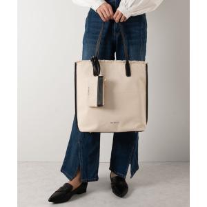 agnes b アニエスベー【美品】オールレザー ロゴエンボス加工 トートバッグ WEB限定 ロゴ トートバッグ GO03－08 ｜agnès b. VOYAGE FEMME