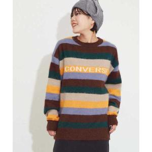 ニット レディース MULTI BORDER ANGORA KNIT｜zozo