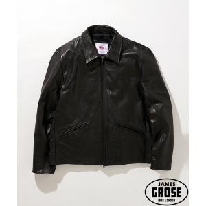 メンズ ジャケット ライダースジャケット 「JAMES GROSE×JOURNAL STANDARD」CARLTON  JACKET - HORSE｜zozo