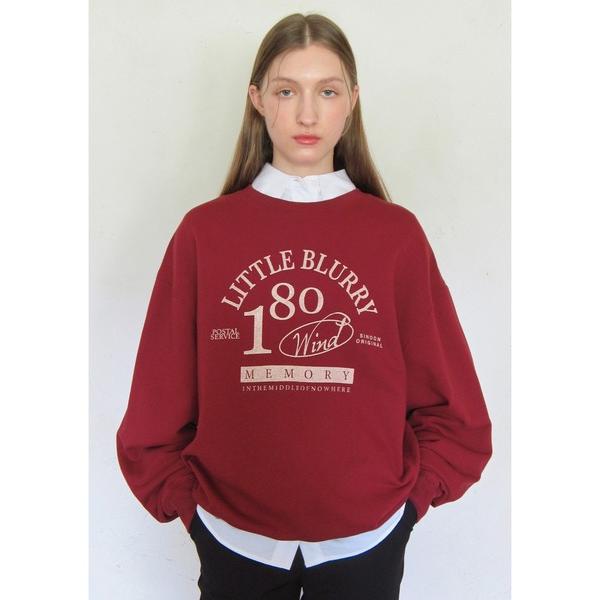 トレーナー スウェット 「韓国人気ブランド/sinoon」ヴィンテージライクスウェットプルオーバー「...