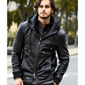 EDIFICE（エディフィス） 革ジャン ライダース ラム レザー