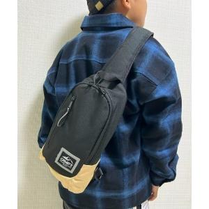 バッグ ウエストポーチ キッズ 「CAMP7」バイカラースリングバッグ