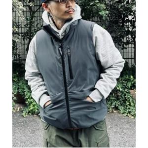 メンズ ダウンベスト ダウン 「CAMP7」２ＬＡＹＥＲ透湿撥水ダウンベスト
