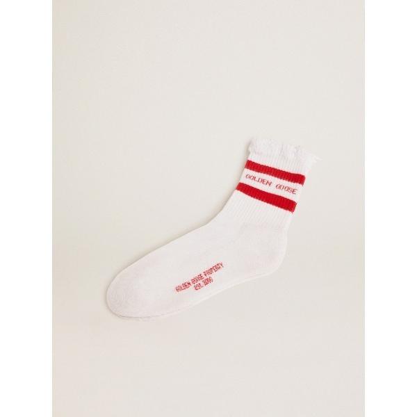 靴下 SOCKS HIGH RIB/ STRIPES/GOLDEN GOOSE/RIPPED COT...