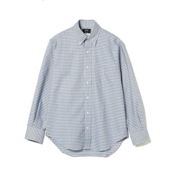 シャツ IKE BEHAR / Oxford Mini Gingham Check Button D...
