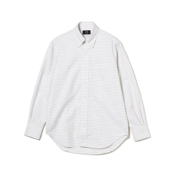 シャツ IKE BEHAR / Oxford Tattersall Button Down Shir...