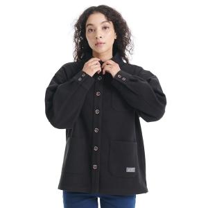 アウター メルトン シャツ ジャケット レディース