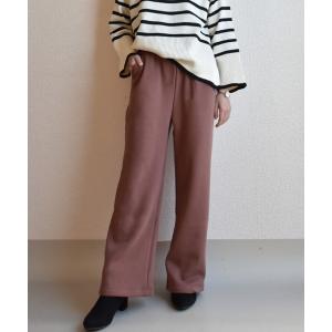 スウェットパンツ ジャージ 裏起毛スウェットパンツ ポケットあり レディース