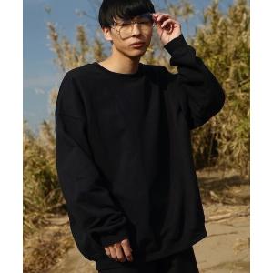 トレーナー スウェット 裏起毛 ヘビーブレンド 8.0oz オーバーサイズ クルーネックスウェット メンズ レディース