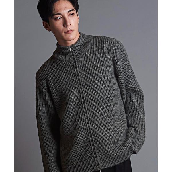 カーディガン 「NO ID.」Drivers Knit Zip Cardigan / ドライバーズ ...