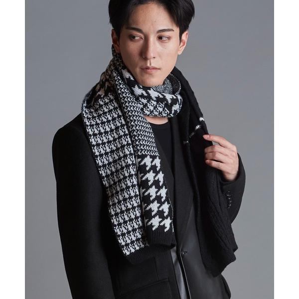 ストール マフラー 「NO ID.」Cable Knit Stole / ケーブル ニット ストール...