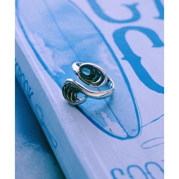 指輪 リング 「EXCLUSIVE」Double Wave Free Ring メンズ レディース