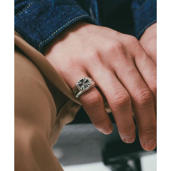 指輪 リング 「EXCLUSIVE」R480 - Iron Cross Signet Ring メン...