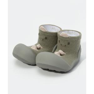 ベビーシューズ ATTIPAS アティパス ソックスシューズ アティディノサウルス