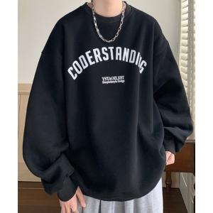 スウェット ルーズシルエットアーチロゴスウェット