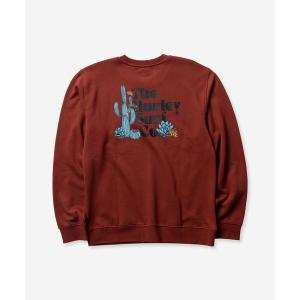 メンズ スウェット 「Hurley:ハーレー」M BAJA FLEECE CREW　ロゴスウェット　トレーナー｜zozo