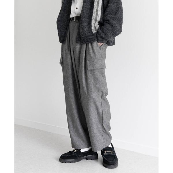 カーゴパンツ 「EDDEN ELLEN」メランジTRカーゴスラックス メンズ レディース