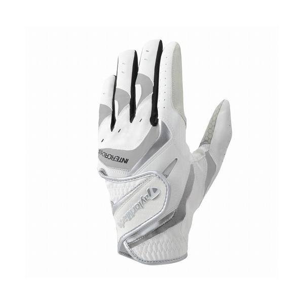 手袋 メンズ インタークロス 5.0 グローブ ホワイト/シルバー