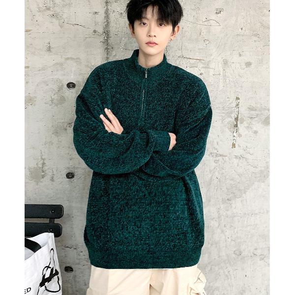セーター ニット 「neos -addictive design-」ルーズシルエット モール ニット...