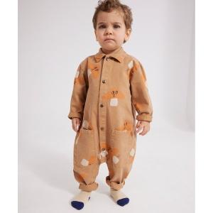 サロペット オーバーオール キッズ Baby Mr. Mushroom all over woven overall｜zozo