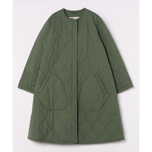 ノーカラーコート コート ARKLEY ZIP LONG レディース