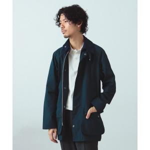 ジャケット ブルゾン メンズ Barbour × BEAMS F / 別注 BEDALE CLASSIC FIT ピーチスキン ジャケット