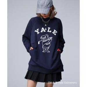 パーカー レディース YALE ロゴプルオーバー