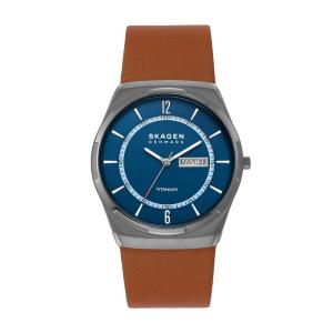 SKAGEN Skw6916 クロノグラフ 時計メンズ HOLST クロノグラフ ラゲッジレザーウォッチ SKW6916 - Skagen