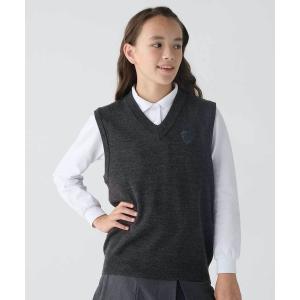 ニット セーター 「BEAMS SCHOOL:ビームス スクール」BEAMS SCHOOL キッズ Vネックニットベスト キッズ 子供服 男の子 女の