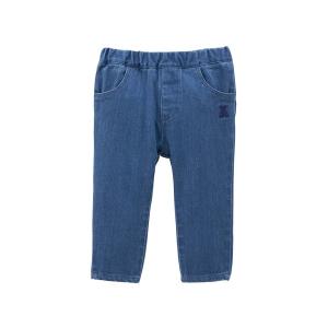 【美品】ミキハウスベア　デニムパンツ 長ズボン　ジーンズ　100 MIKI HOUSE（ミキハウス） パンツ ミキハウスベアパンツ キッズ 子供服