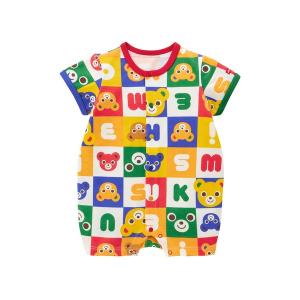 ベビー服 ロンパース パズルブロックショートオールの買取情報