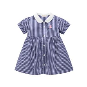 MIKI HOUSE（ミキハウス） ワンピース うさこ切り替え半袖ワンピース